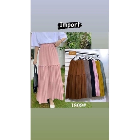 Rok Panjang Rajut Import Kekinian