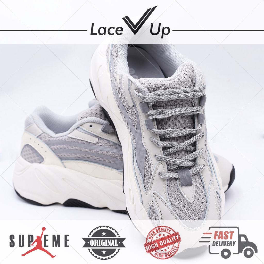 Tali Sepatu Oval Yeezy 700 Static | Yeezy 700 Static Laces