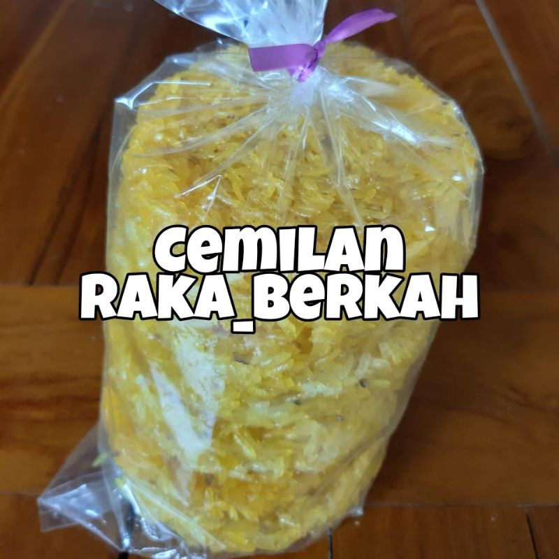 

Rengginang Beras Ketan Jumbo Kuning 400gram