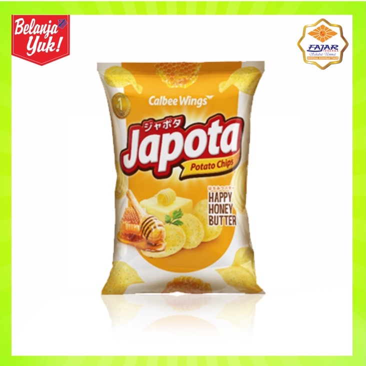 

JAPOTA Snack Keripik Kentang Rasa Happy Honey Butter 68GR