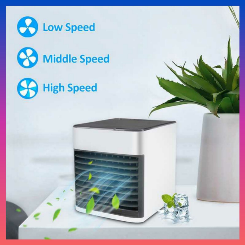 USB Mini Portable Air Cooler Universal AC Mini USB Portable with LED