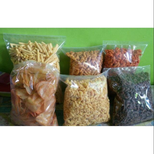 

Makaroni, Stiko, Kripik kaca
