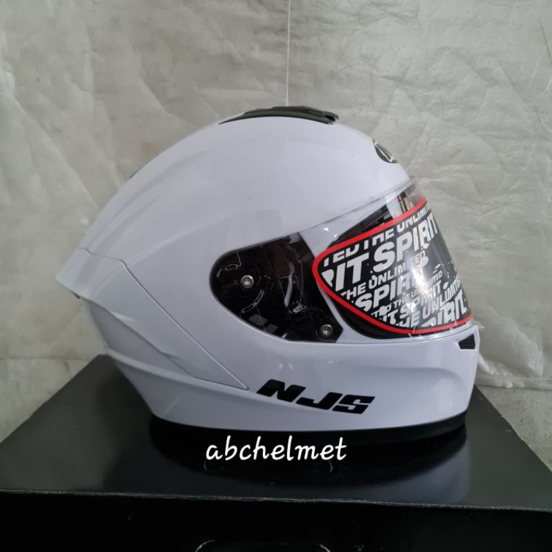 NJS ZX1 Solid White Glossy