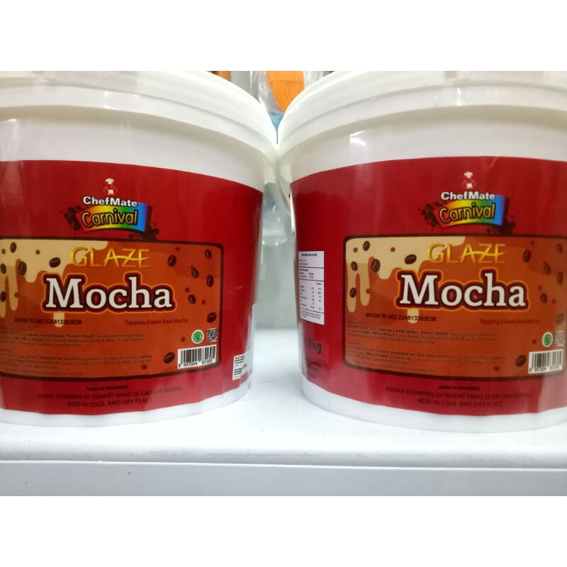 Chefmate Glaze Mocha 1kg