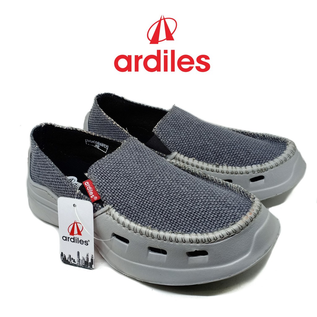 Sepatu Ardiles Pria Abu Original Ardiles - Sepatu Ardiles Pria Piranty
