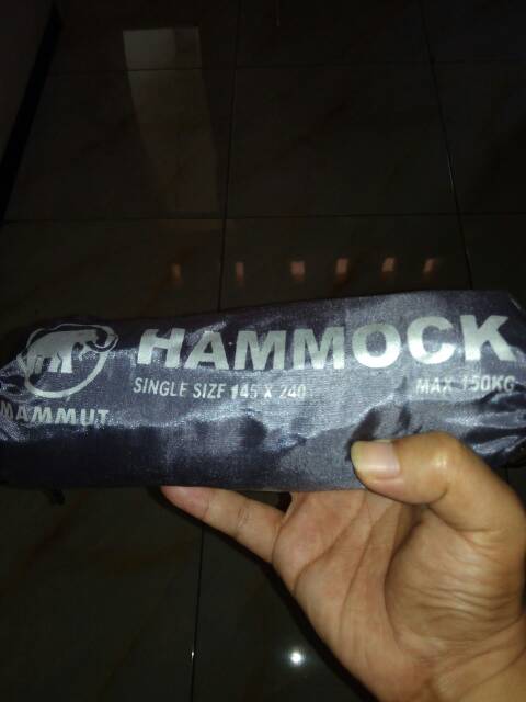 Mammut tempat tidur gantung piknik hiking camping ayunan gantung