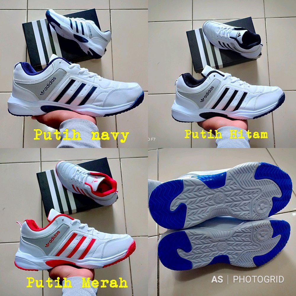 sepatu badminton pria Adidas sepatu sneakers pria Adidas sepatu tennis