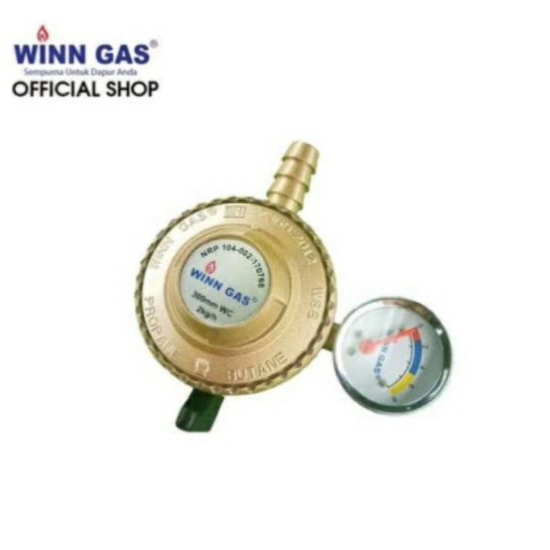 Regulator kompor gas meteran