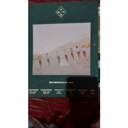 BTS memories of 2016