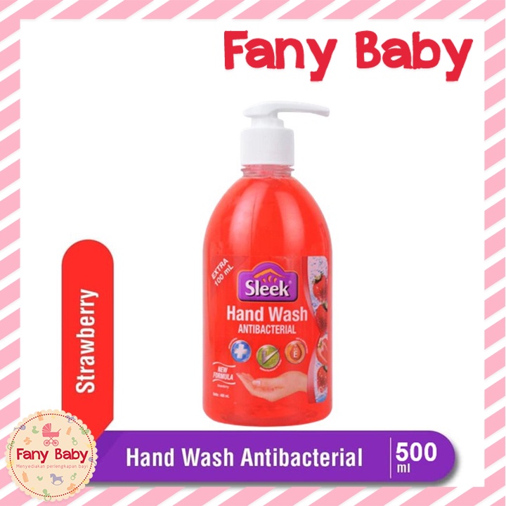 SLEEK HAND WASH ANTIBACTERIAL BOTOL 500ML