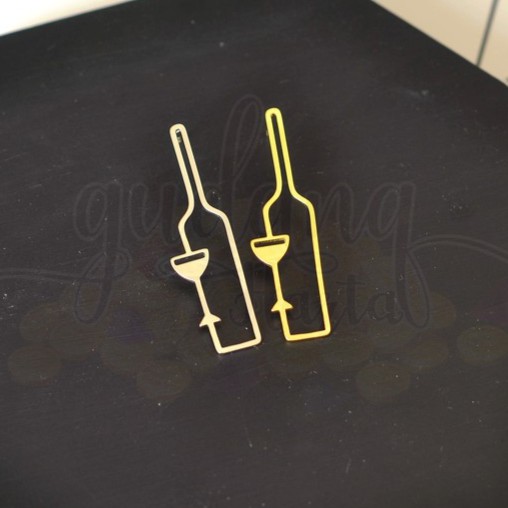 Anting Stud Wine Bottle Unik Lucu Unik GH 203240