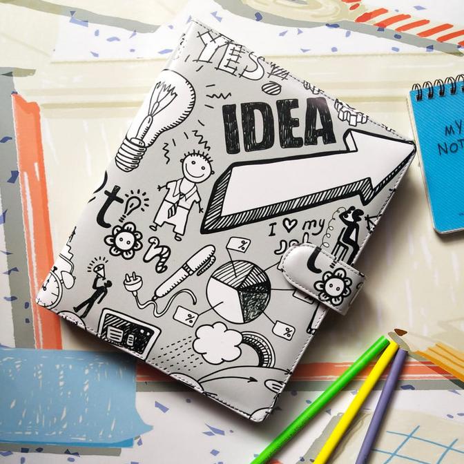 

Binder Printing Motif Idea A5(20Ring)/B5(26Ring) Terlaris
