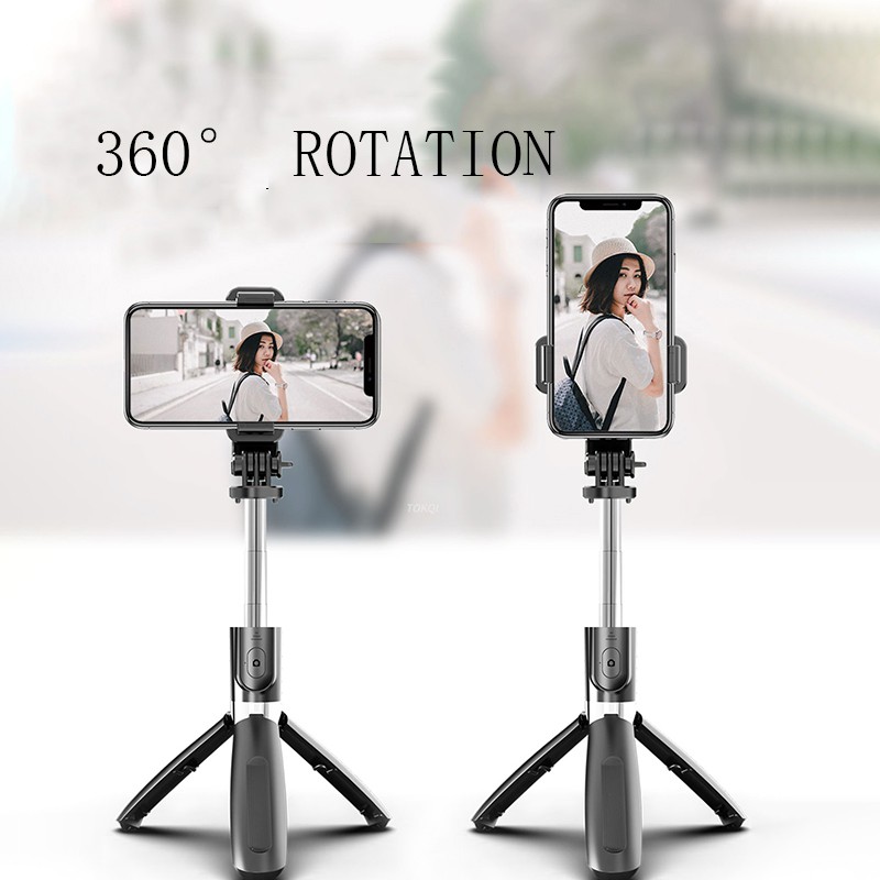 Tripod 3in1 Tongsis Bluetooth Selfie Stick Tripod Tomsis with Remote Shutter Bluetooth Selfie Stick