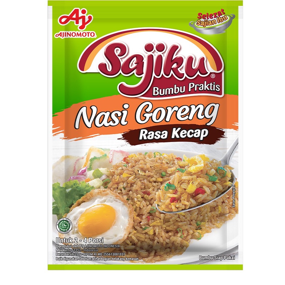 

SAJIKU NASI GORENG KECAP BKS 20 G
