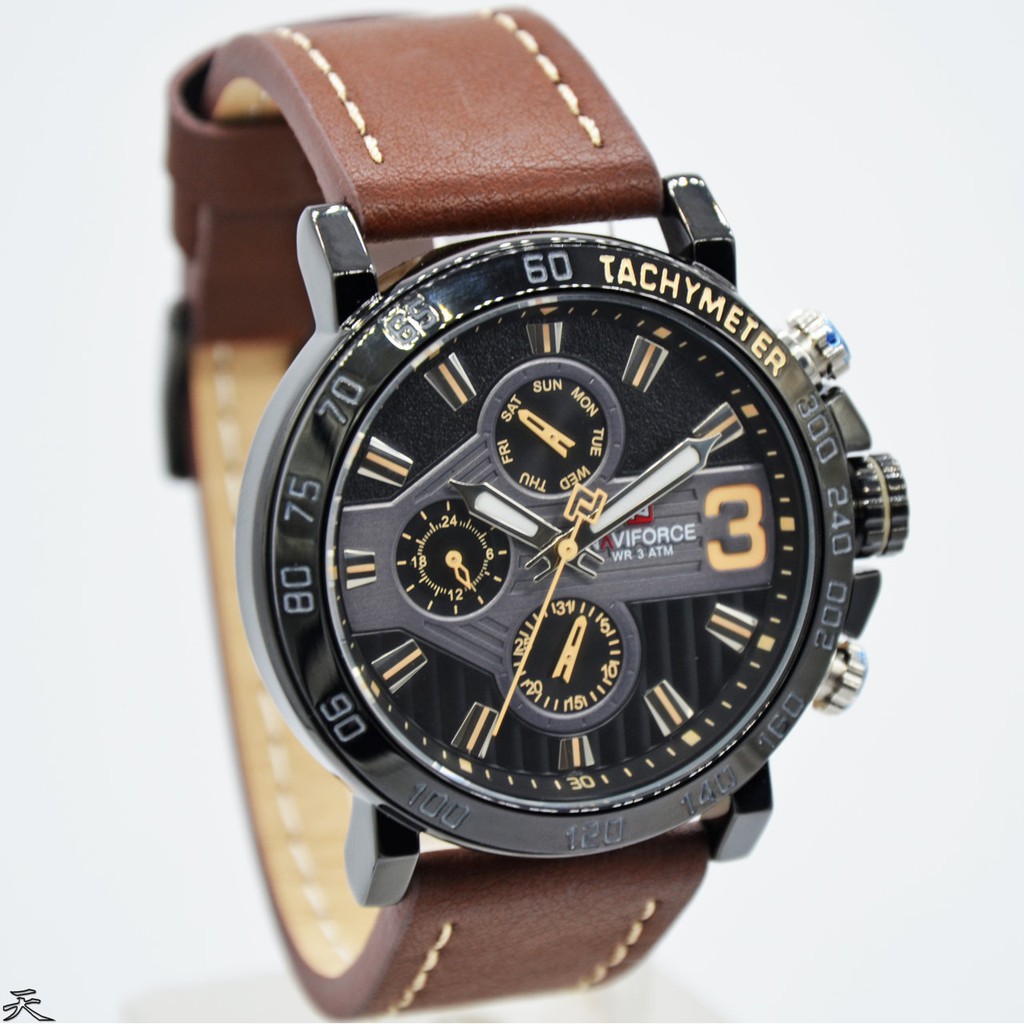 Jam Tangan Naviforce NF-9137M Original Leather