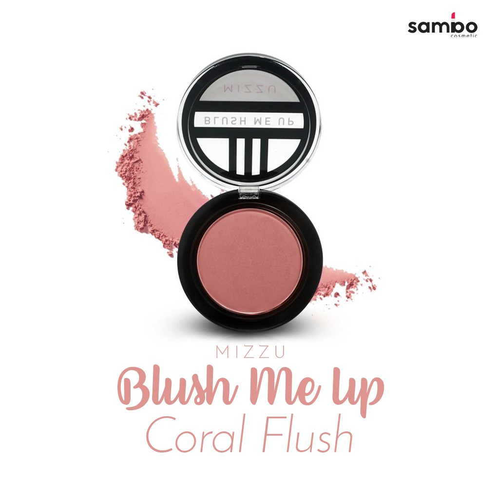 Sambo MIZZU BLUSH ME UP blush on kekinian koleksi terbaru blush powder