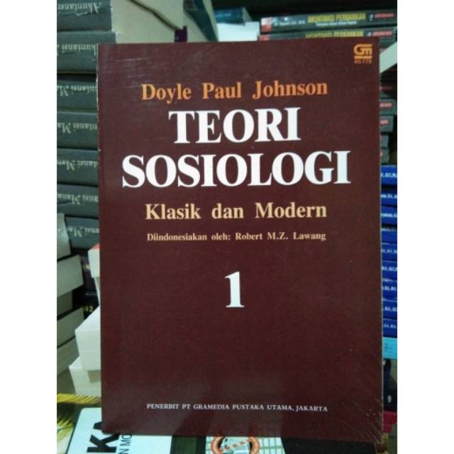 Teori Sosiologi Klasik Dan Modern Karangan Doyle Paul Johnson Shopee Indonesia