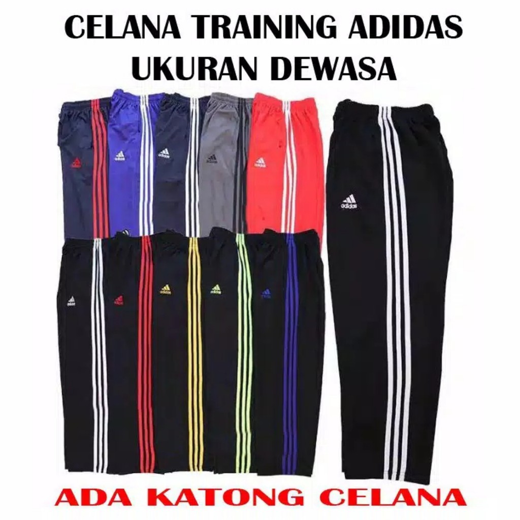 [GROSIR] CELANA TRAINING OLAHRAGA DEWASA -Training Panjang Pria Wanita