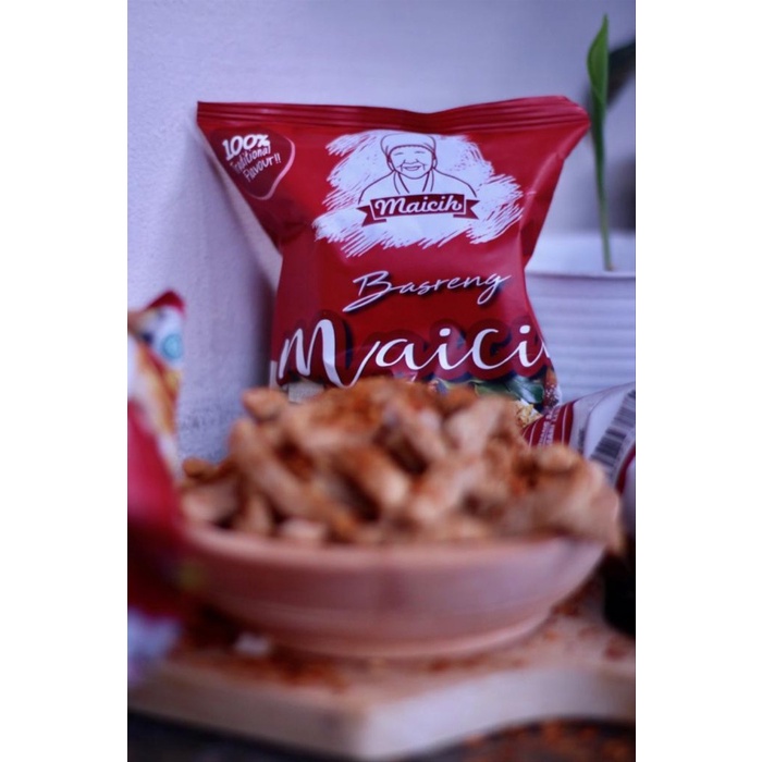 

4eh Maicih Basreng Legendaris - Snack Cemilan Baso Goreng 60Jhh