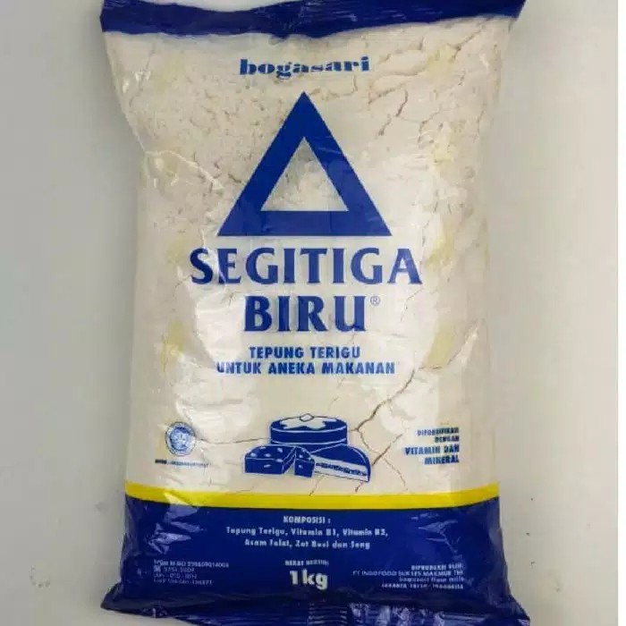 Tepung Terigu Segitiga Biru kemasan 1kg