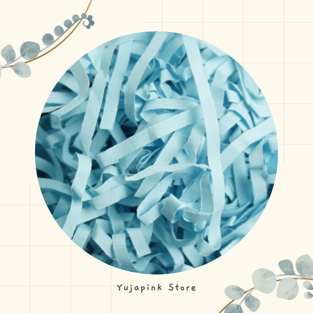 

Kertas cacah warna biru 50gram