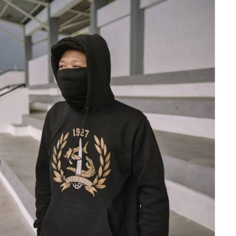 JAKET Hoodie GREEN NORD PERSEBAYA SURABAYA custom polos