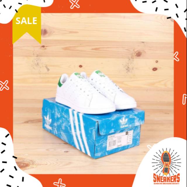 [PREMIUM] ADIDAS STAN SMITH SEPATU SNEAKERS PRIA KETS GRADE ORIGINAL SANTAI KASUAL COWOK MURAH