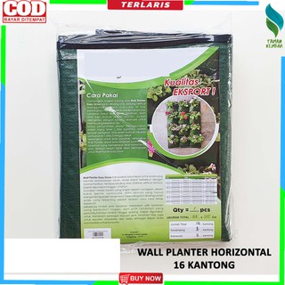 Pot Tanaman Pot Bunga Wall Planter Bag Dinding Planterbag Pot Tanaman Pot Bunga Wall Planter Bag Dinding Planterbag