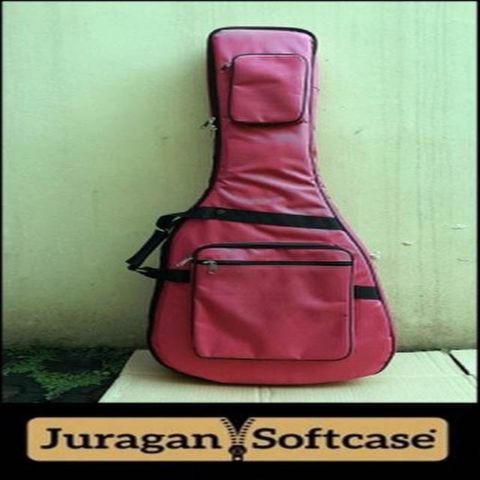 Semi Gigbag Gitar Elektrik Tipe 4 Pink