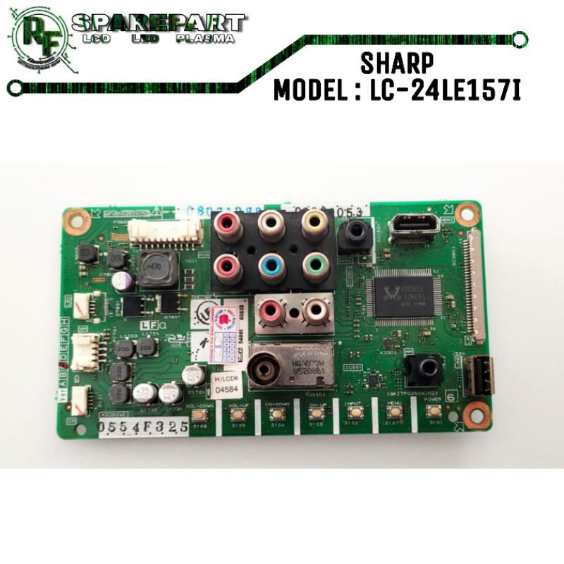 MB TV LED SHARP LC-24LE157I Mainboard tv led sharp lc 24le157 i