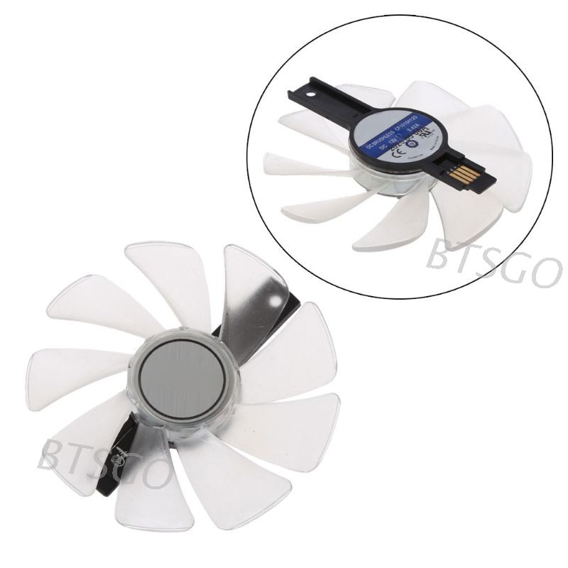 Btsgx 2pcs 95mm Cf1015H12D Dc12V Kipas Pendingin Pengganti Untuk Sapphire Rx480 8g Rx 470 Rx580