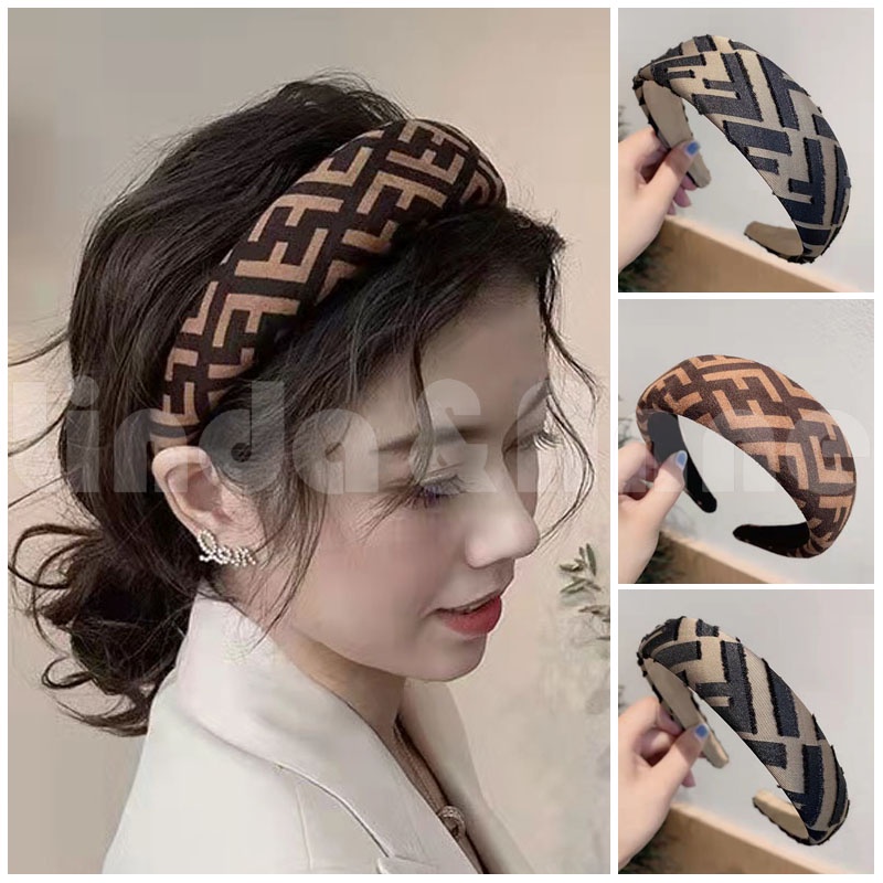 Bando Bandana Tebal Kekinian Desain Mewah - Headband Korean Aksesoris Murah