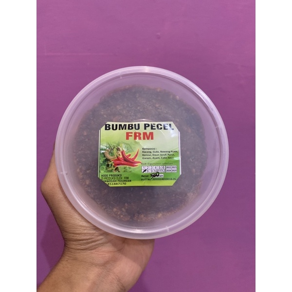 

Bumbu Pecel FRM