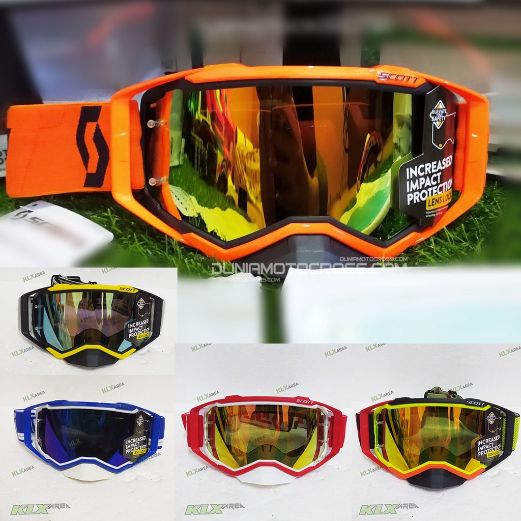 Goggle Google Scott Scot Or Trail Motocross model 100 % percent fox
