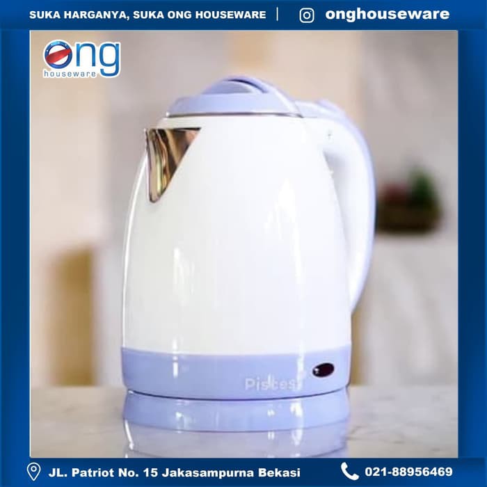 Kettle Listrik Teko Pemanas Air 1.2L Pisces PK122 PK 122 | Shopee Indonesia