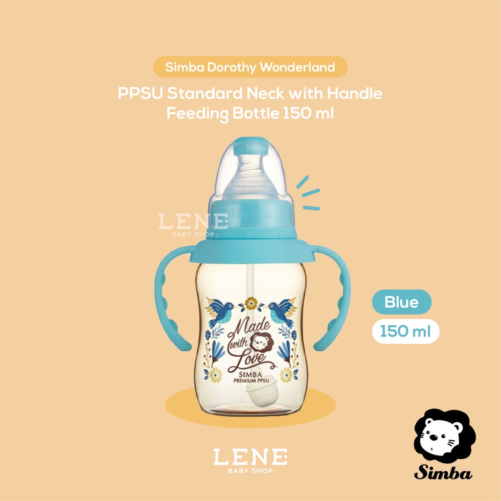 Simba Dorothy PPSU Standard Neck with Handle 150ml