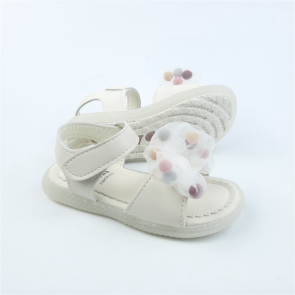 Sandal sepatu anak perempuan pita foam balls Alea kae EH.21.002 26-30