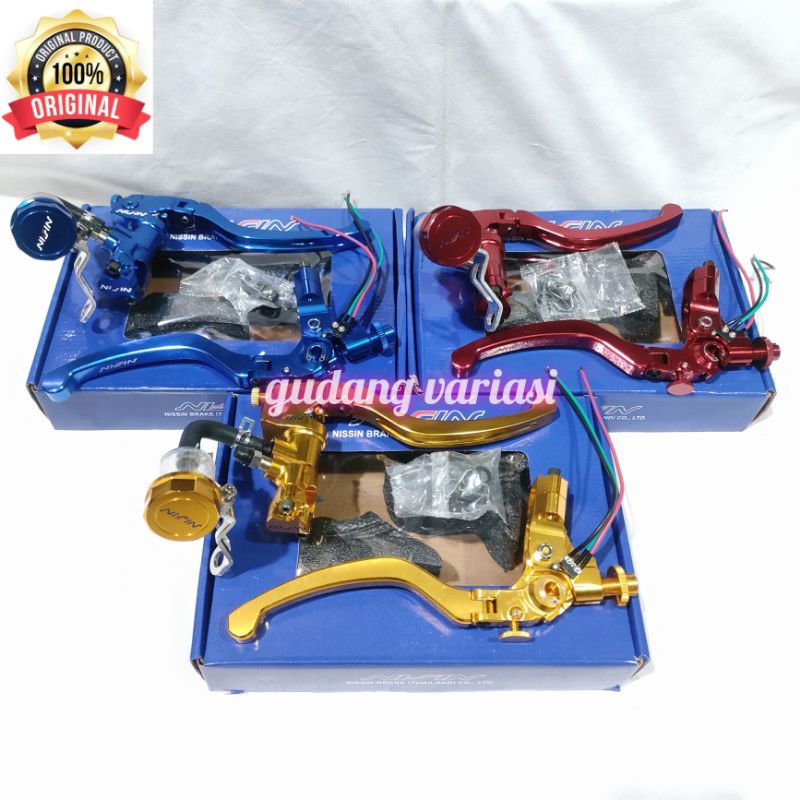 MASTER REM SET NSSN KANAN KIRI PLUS TABUNG BEAT SCOOPY VARIO FINO UNIVERSAL