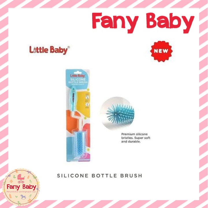 LITTLE BABY SILICONE BOTTLE BRUSH