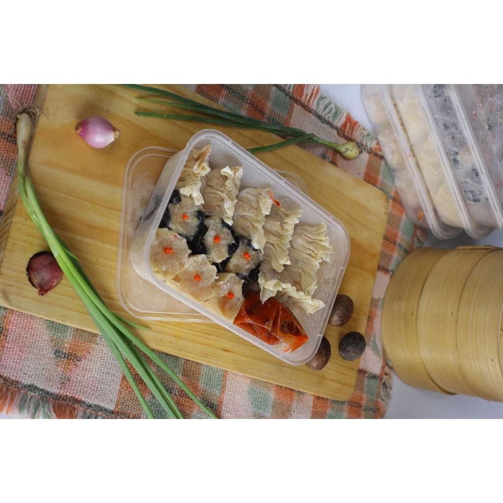 

Dimsum Frozen Mix Rumput Laut Isi 12 Perbox