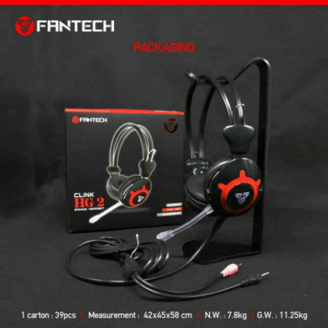 Headphone Gaming FANTECH HG2