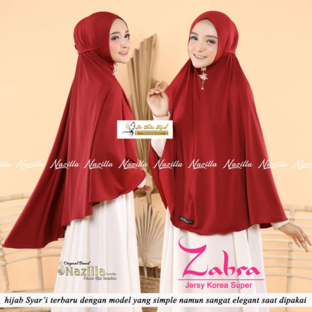 ZAHRA jumbo hijab by.ori nazilla