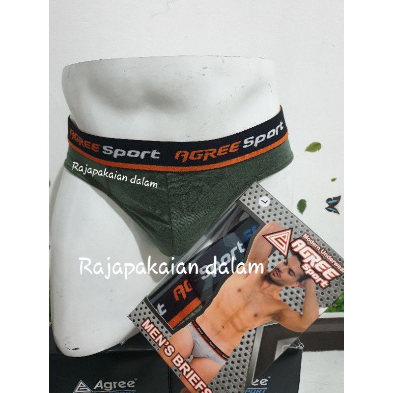 Celana dalam pria Agree Sport 2311B Harga 3 pcs