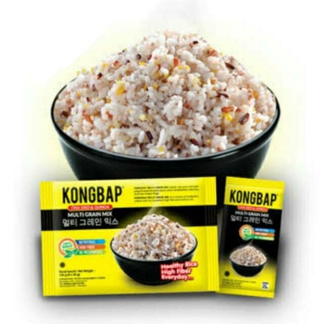 

KONGBAP CHIA SEED & QUINOA MULTI GRAIN 25 Gr