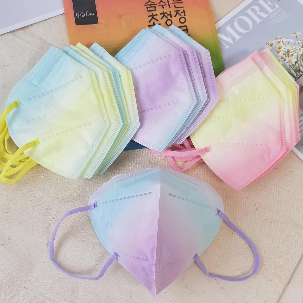 [KODE BARANG 133] Masker KN95 Earloop Dan Headloop Hijab Dewasa Warna Satu Box Grosir Murah Kualitas