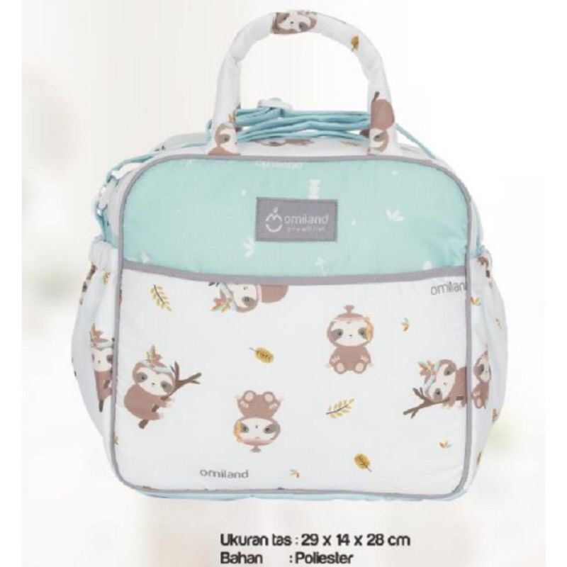 Tas Bayi Omiland Diaper Bag Seri SLOTH &amp; SERI SAILOR