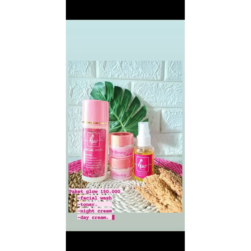HW GLOW SKINCARE(Paket Glow)