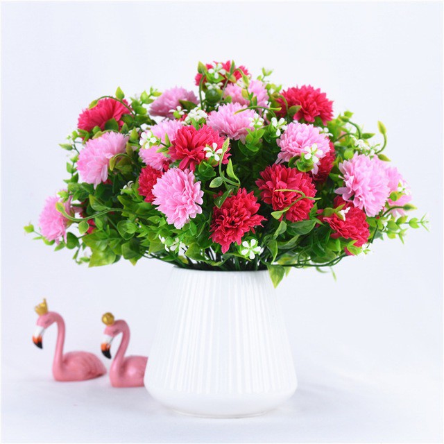 COD BUNGA DANDELION  BUNGA TANGKAI PLASTIK BUNGA ARTIFISIAL BUNGA PAJANGAN BUNGA HIASAN BT9009-4