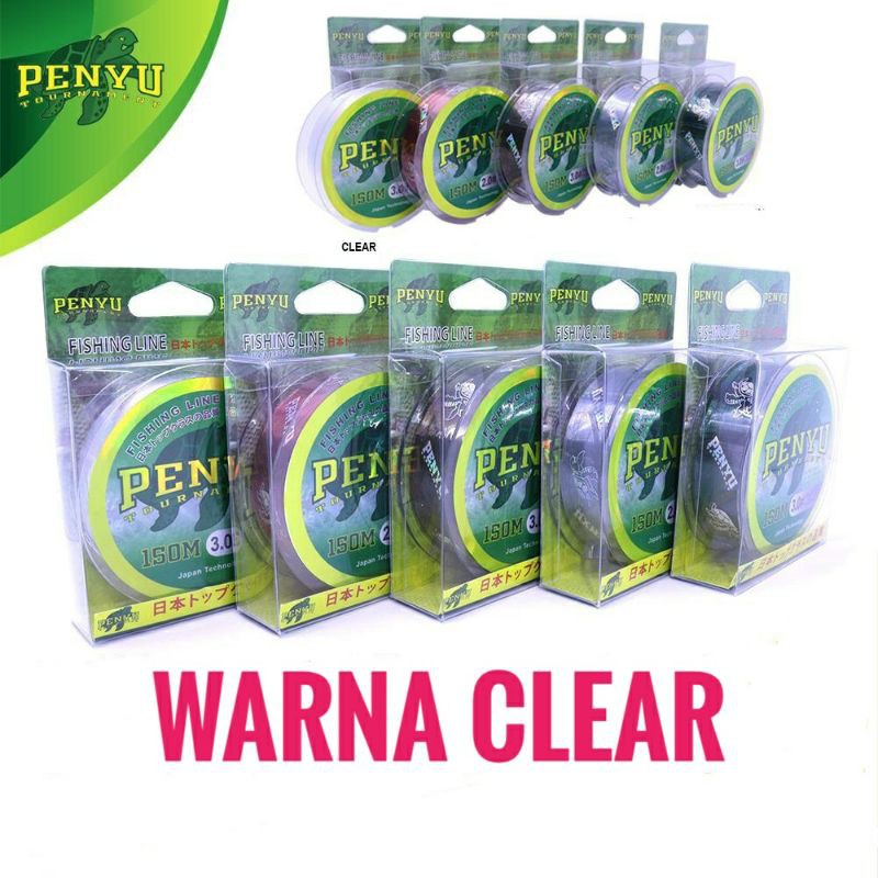 SENAR PANCING PENYU WARNA CLEAR 100M