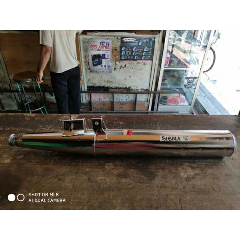 Knalpot Yamaha Sigma Original Yamaha